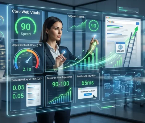 Optimización Core Web Vitals Google para posicionamiento SEO en México