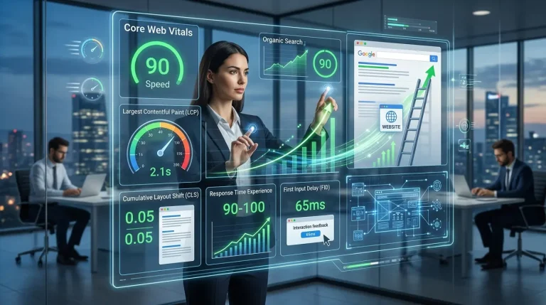 Optimización Core Web Vitals Google para posicionamiento SEO en México