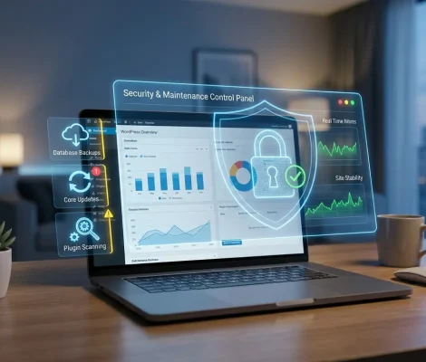 Seguridad y mantenimiento WordPress protección sitio web México 2026